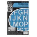 Westcott® Stencils Helvetica 0.75 & 1"